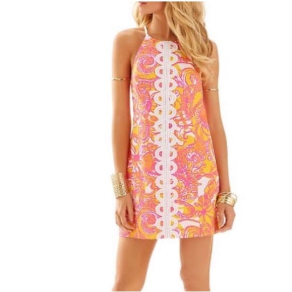 Lilly Pulitzer Dresses & Skirts - Lilly Pulitzer Annabelle Shift Dress in Sea Be Seen